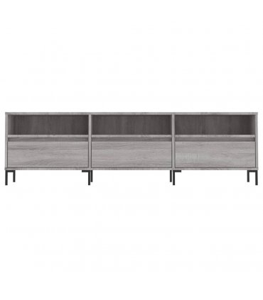vidaXL TV Cabinet Grey Sonoma 150x30x44.5 cm Engineered Wood — V0672040631