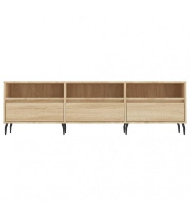 vidaXL TV Cabinet Sonoma Oak 150x30x44.5 cm Engineered Wood — V0672040633