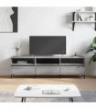 vidaXL TV Cabinet Grey Sonoma 150x30x44.5 cm Engineered Wood — V0672040635