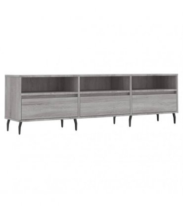 vidaXL TV Cabinet Grey Sonoma 150x30x44.5 cm Engineered Wood — V0672040635