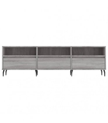 vidaXL TV Cabinet Grey Sonoma 150x30x44.5 cm Engineered Wood — V0672040635