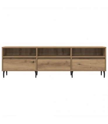 vidaXL TV Cabinet Artisan Oak 150x30x44.5 cm Engineered Wood — V0672040636