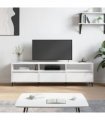 vidaXL TV Cabinet White 150x30x44.5 cm Engineered Wood — V0672040637