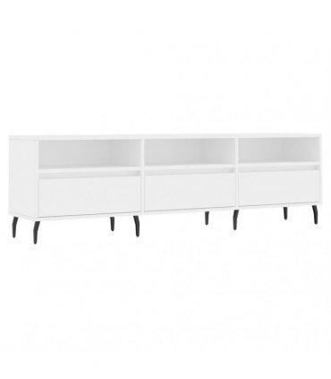 vidaXL TV Cabinet White 150x30x44.5 cm Engineered Wood — V0672040637
