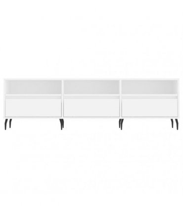 vidaXL TV Cabinet White 150x30x44.5 cm Engineered Wood — V0672040637