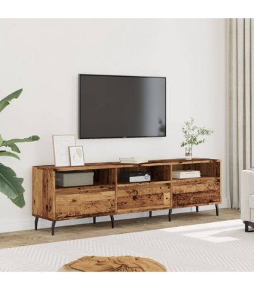 vidaXL TV Cabinet Old Wood 150x30x44.5 cm Engineered Wood — V0672040639