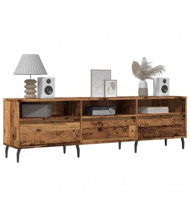 vidaXL TV Cabinet Old Wood 150x30x44.5 cm Engineered Wood — V0672040639