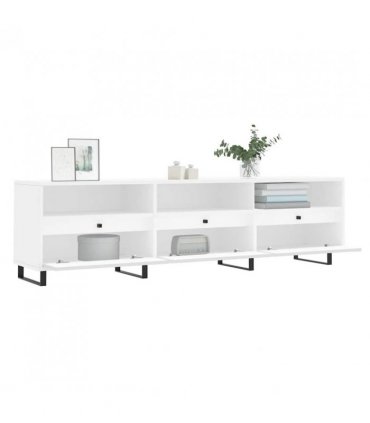 vidaXL TV Cabinet White 150x30x44.5 cm Engineered Wood — V0672040640