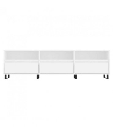 vidaXL TV Cabinet White 150x30x44.5 cm Engineered Wood — V0672040640