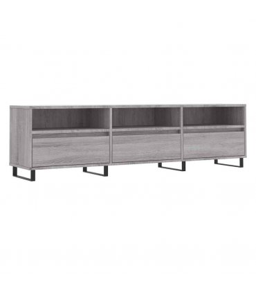 vidaXL TV Cabinet Grey Sonoma 150x30x44.5 cm Engineered Wood — V0672040643