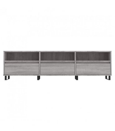 vidaXL TV Cabinet Grey Sonoma 150x30x44.5 cm Engineered Wood — V0672040643