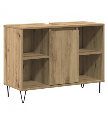 vidaXL Bathroom Cabinet Artisan Oak 80 x 33 x 60 cm Engineered Wood — V0672040775