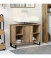 vidaXL Bathroom Cabinet Artisan Oak 80 x 33 x 60 cm Engineered Wood — V0672040791