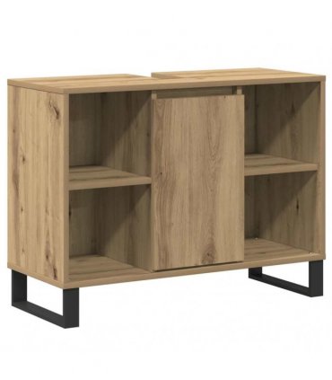 vidaXL Bathroom Cabinet Artisan Oak 80 x 33 x 60 cm Engineered Wood — V0672040791