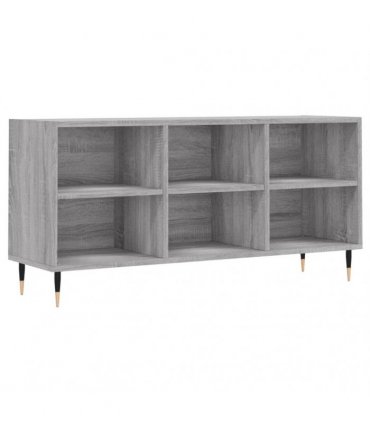 vidaXL TV Cabinet Grey Sonoma 103.5x30x50 cm Engineered Wood