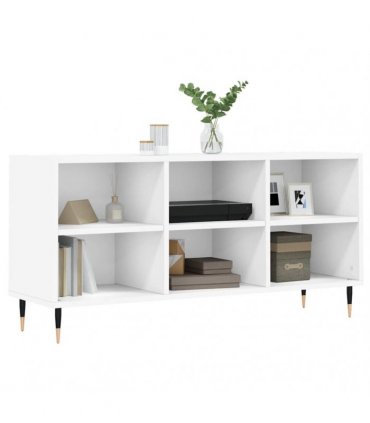 vidaXL TV Cabinet White 103.5x30x50 cm Engineered Wood