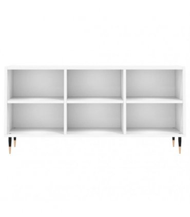 vidaXL TV Cabinet White 103.5x30x50 cm Engineered Wood