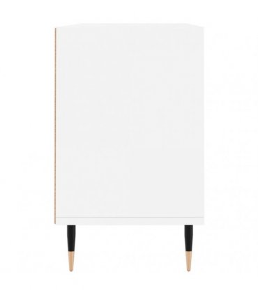 vidaXL TV Cabinet White 103.5x30x50 cm Engineered Wood