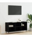 vidaXL TV Cabinet Black Oak 103.5 x 30 x 50 cm Engineered Wood