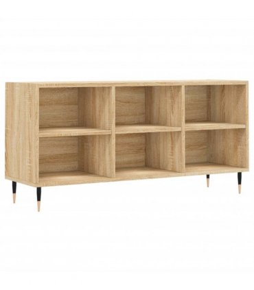 vidaXL TV Cabinet Sonoma Oak 103.5x30x50 cm Engineered Wood