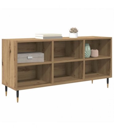 vidaXL TV Cabinet Artisan Oak 103.5 x 30 x 50 cm Engineered Wood