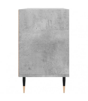 vidaXL TV Cabinet Concrete Grey 103.5x30x50 cm Engineered Wood
