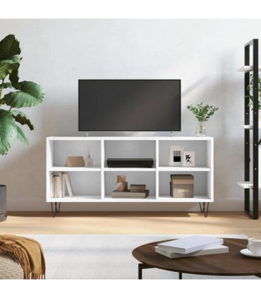 vidaXL TV Cabinet White 103.5x30x50 cm Engineered Wood — V0672041039