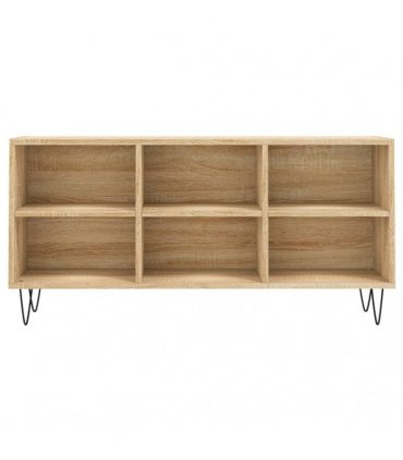 vidaXL TV Cabinet Sonoma Oak 103.5x30x50 cm Engineered Wood — V0672041040