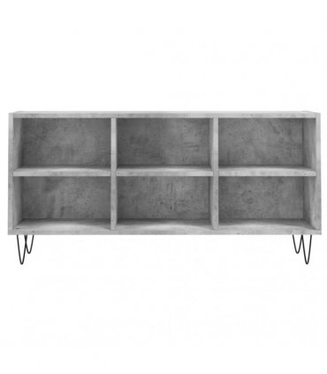 vidaXL TV Cabinet Concrete Grey 103.5x30x50 cm Engineered Wood — V0672041042