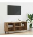 vidaXL TV Cabinet Artisan Oak 103.5 x 30 x 50 cm Engineered Wood — V0672041043