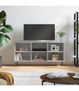 vidaXL TV Cabinet Grey Sonoma 103.5x30x50 cm Engineered Wood — V0672041045
