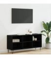 vidaXL TV Cabinet Black Oak 103.5 x 30 x 50 cm Engineered Wood — V0672041046