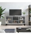 vidaXL TV Cabinet Concrete Grey 103.5x30x50 cm Engineered Wood — V0672041047