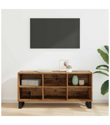 vidaXL TV Cabinet Old Wood 103.5 x 30 x 50 cm Engineered Wood — V0672041048
