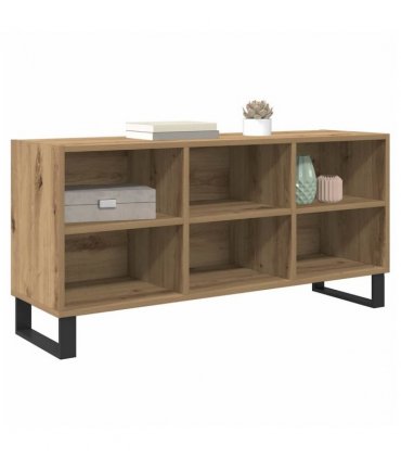 vidaXL TV Cabinet Artisan Oak 103.5 x 30 x 50 cm Engineered Wood — V0672041049