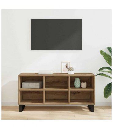 vidaXL TV Cabinet Artisan Oak 103.5 x 30 x 50 cm Engineered Wood — V0672041049