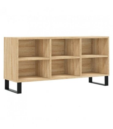 vidaXL TV Cabinet Sonoma Oak 103.5x30x50 cm Engineered Wood — V0672041050