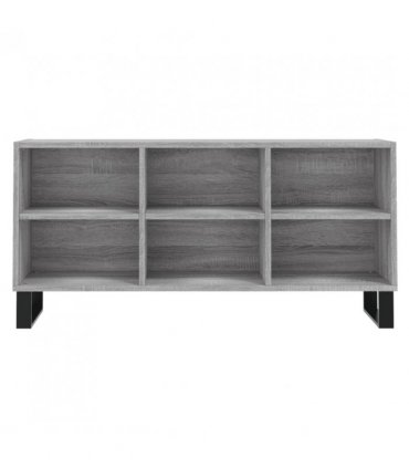 vidaXL TV Cabinet Grey Sonoma 103.5x30x50 cm Engineered Wood — V0672041051