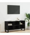 vidaXL TV Cabinet Black Oak 103.5 x 30 x 50 cm Engineered Wood — V0672041053