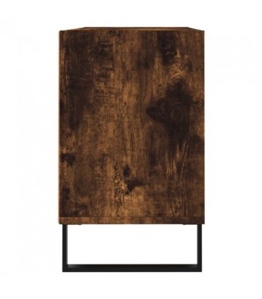 vidaXL TV Cabinet Smoked Oak 103.5x30x50 cm Engineered Wood — V0672041054
