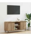 vidaXL TV Cabinet Artisan Oak 104 x 35 x 50 cm Engineered Wood