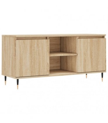 vidaXL TV Cabinet Sonoma Oak 104x35x50 cm Engineered Wood