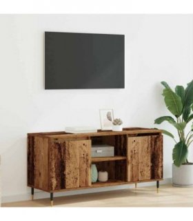 vidaXL TV Cabinet Old Wood 104 x 35 x 50 cm Engineered Wood