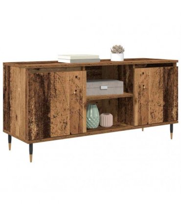 vidaXL TV Cabinet Old Wood 104 x 35 x 50 cm Engineered Wood