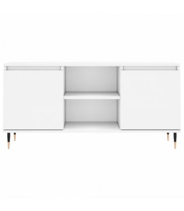 vidaXL TV Cabinet White 104x35x50 cm Engineered Wood