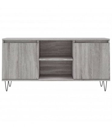 vidaXL TV Cabinet Grey Sonoma 104x35x50 cm Engineered Wood — V0672041064