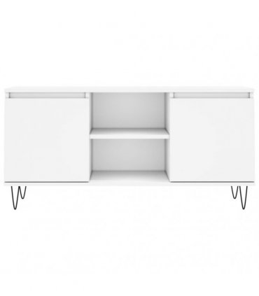 vidaXL TV Cabinet White 104x35x50 cm Engineered Wood — V0672041065