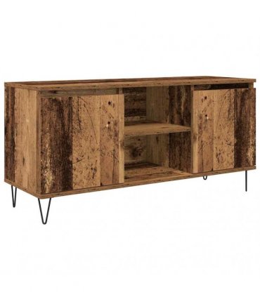 vidaXL TV Cabinet Old Wood 104 x 35 x 50 cm Engineered Wood — V0672041069