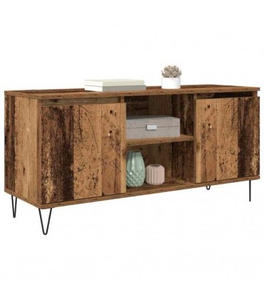 vidaXL TV Cabinet Old Wood 104 x 35 x 50 cm Engineered Wood — V0672041069