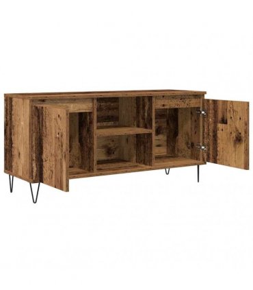vidaXL TV Cabinet Old Wood 104 x 35 x 50 cm Engineered Wood — V0672041069